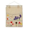 Ivory/Wall Hanging/Wall Organizers/Wall Pocket/ Hanging Baskets