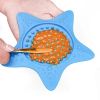 Pet Dog Licking Plate Food Silicone Dog Licking Bowl