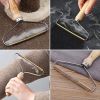 Pet Hair Remover Brush For Dog With Wood Handle For Clothes