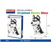 Cartoon Dog Building Blocks