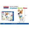 Cartoon Dog Building Blocks