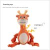 Dog plush chew toys for grinding teeth