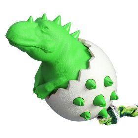 Molar Stick Pet Bite-Resistant Interactive Puzzle Cleaning Teeth Fun (Color: Green)