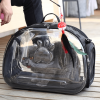 Foldable Portable Soft Side; Handbag for pets