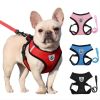 Reflective Pet Harness And Leash Set For Dogs