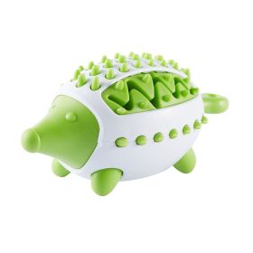 Hedgehog Shape Dog Toy (Color: Green)