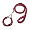 Eight-strand nylon braided dog collar leash