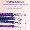 Eight-strand nylon braided dog collar leash
