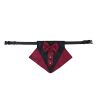 Wedding suit dog collar