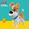 Cartoon Dog Building Blocks