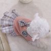 Sweet Bowknot Dog Sweater Dress For Small Medium Large Dog