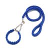 Eight-strand nylon braided dog collar leash