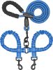 Dual Dog Leash; Double Dog Leash; 360 Swivel No Tangle Walking Leash