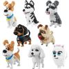 Cartoon Dog Building Blocks