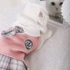 Sweet Bowknot Dog Sweater Dress For Small Medium Large Dog