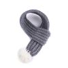 Pet knit Christmas scarf Creative teddy dog scarf