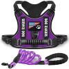 Multi Color Service Dog Harness And Leash Set