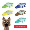 Rubber Kong Dog Toy Small Dog Accessories Interactive Puppy Dog Toothbrush Teeth Cleaning