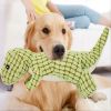 Color Stuffed Dinosaur Dog Sounding Toy