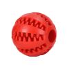 Dog Squeaky Ball Toy; Tooth Cleaning Ball