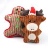 Christmas voice plush pet chew toy
