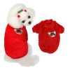Pet Dog Clothes flannel Winter Puppy Clothes