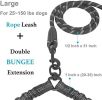 Dual Dog Leash; Double Dog Leash; 360 Swivel No Tangle Walking Leash