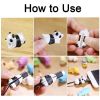 1 Pack Cute Bite Cartoon Animal Cable Protector Cord Wire Protection Mini Cover Charging Cable Winder High Quality Protector New