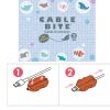 1 Pack Cute Bite Cartoon Animal Cable Protector Cord Wire Protection Mini Cover Charging Cable Winder High Quality Protector New