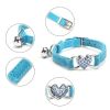 Adjustable Soft Collar With Bell For Dogs