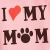 I Love My Mom Dog Hoodie