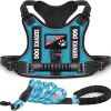 Multi Color Service Dog Harness And Leash Set