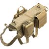Tactical Dog Harness With Pouches