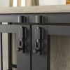 Modern Kennel Dogs room up to 80 LB, Dog crate furniture with Multi-Purpose Removable Tray