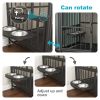 Modern Kennel Dogs room up to 80 LB, Dog crate furniture with Multi-Purpose Removable Tray